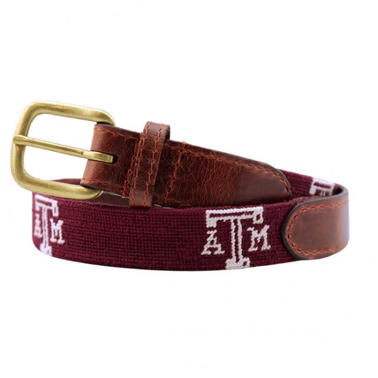 Texas A&M Children's Needlepoint Belt Texas A&M Children
