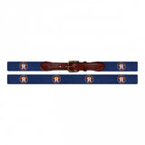 Houston Astros Needlepoint Belt