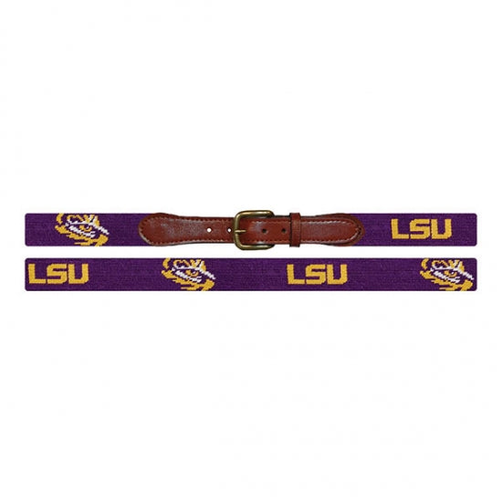 LSU Needlepoint Belt