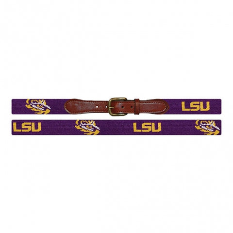 LSU Needlepoint Belt