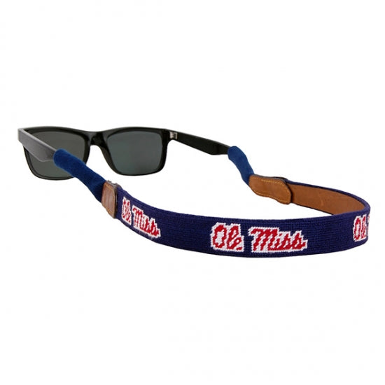 Ole Miss Needlepoint Sunglass Straps Ole Miss Needlepoint Sunglass Straps