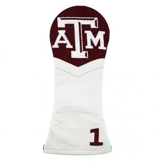 Texas A&M Needlepoint Driver Headcover Texas A&M Needlepoint Driver Headcover