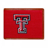 Texas Tech Needlepoint Bi-Fold Wallet