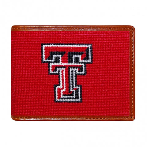 Texas Tech Needlepoint Bi-Fold Wallet