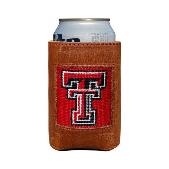 Texas Tech Needlepoint Can Cooler Smathers & Branson Texas Tech Needlepoint Can Cooler