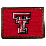 Texas Tech Needlepoint Card Wallet