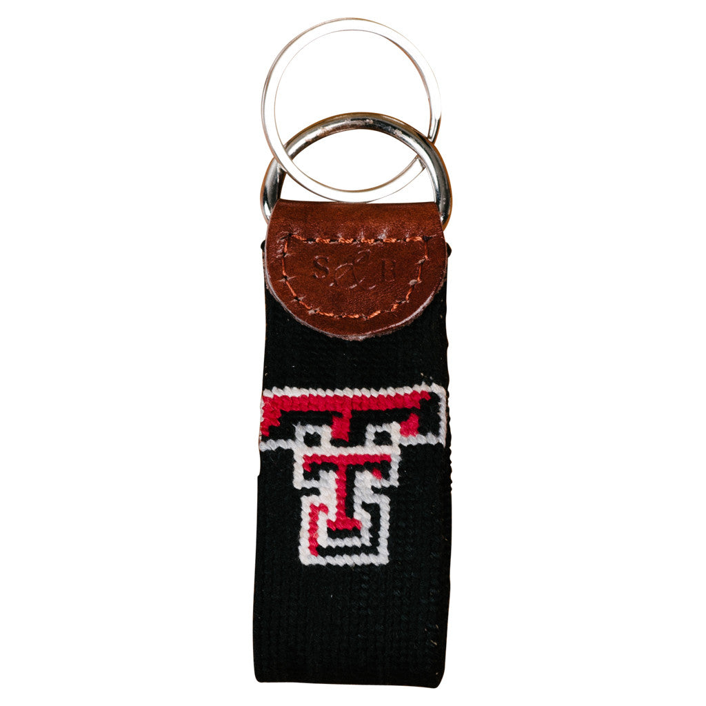 Texas Tech Needlepoint Key Fob Smathers & Branson Texas Tech Needlepoint Key Fob