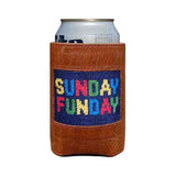 Smathers & Branson Sunday Funday Needlepoint Can Cooler