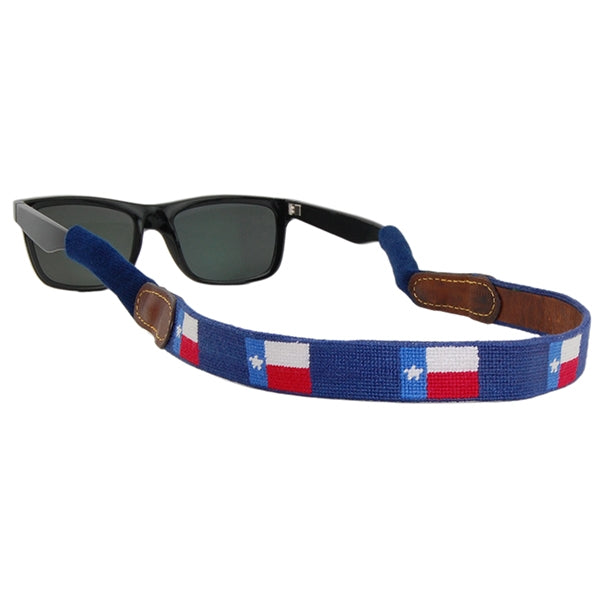 Texas Flag Needlepoint Sunglass Straps Texas Flag Needlepoint Sunglass Straps