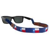 Texas Flag Needlepoint Sunglass Straps