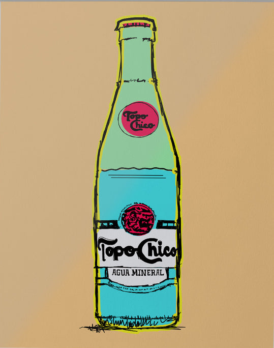 Topo Chico Print - Unframed Topo Chico Print