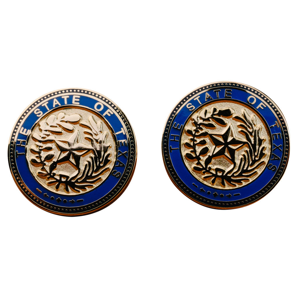 State of Texas Seal Cufflinks State of Texas Seal Cufflinks
