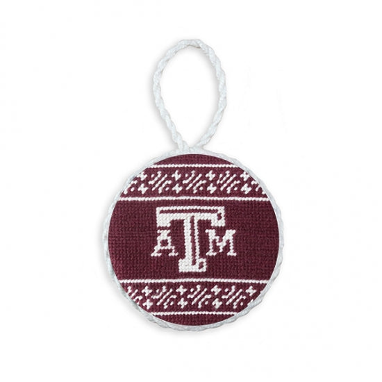 Texas A&M Needlepoint Ornament Texas A&M Needlepoint Ornament