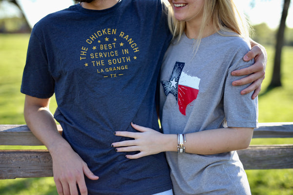 The Chicken Ranch T-Shirt - Navy