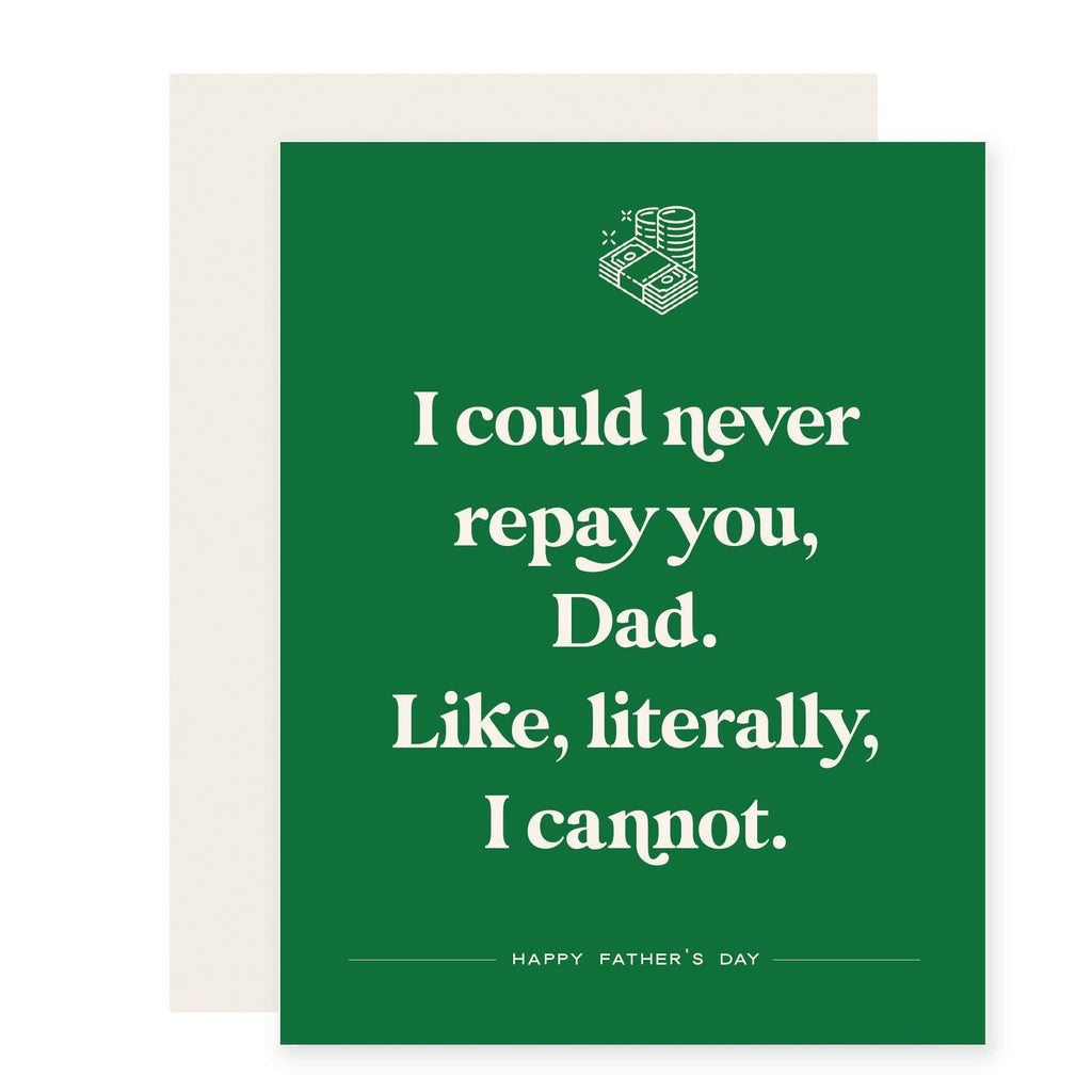 Could Never Repay | Funny Father