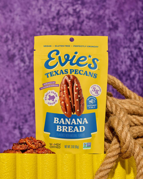 Banana Bread Candied Pecans | Gourmet Spring & Easter Snack