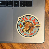 Texas Lone Star State Sticker