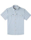 The Magic Ruckus Original Short Sleeve - Washed Blue & Grey Plaid