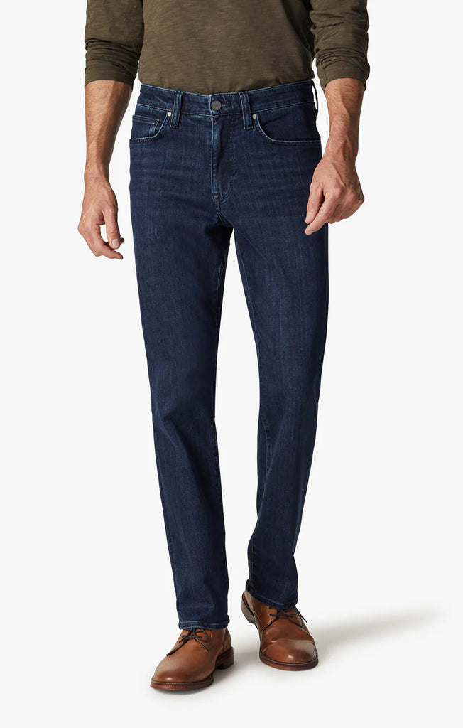 Charisma Relaxed Straight Jean - Dark Midnight Brushed Urban