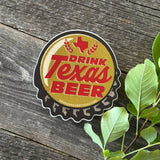 Drink Texas Beer Sticker