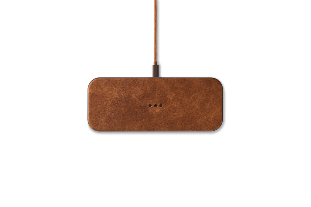 CATCH:2 - Classics Leather Wireless Charger - Dual Charging