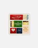 Texas Matchbook Coasters