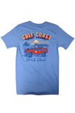 Gulf Coast Surf Club Pocket T-Shirt - Azure