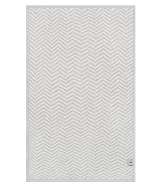 Harborview Herringbone Light Grey Blanket