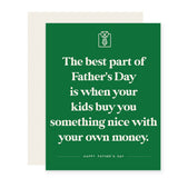 Your Own Money | Funny Father's Day Card