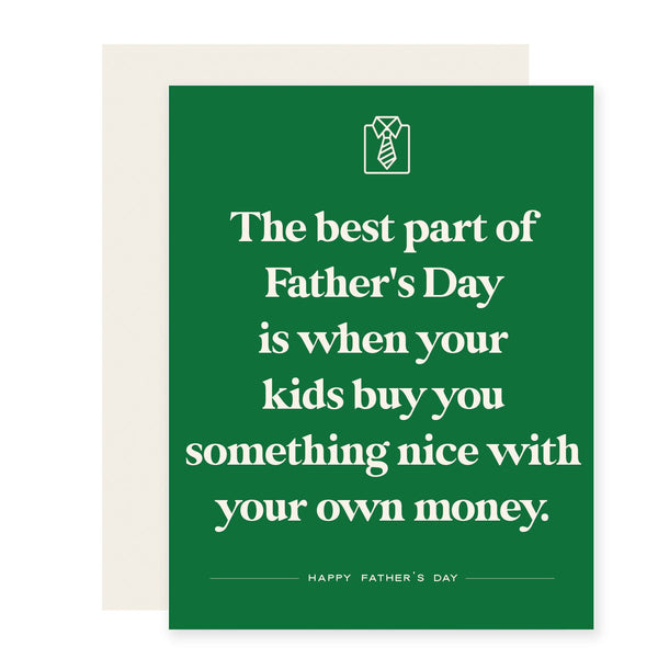 Your Own Money | Funny Father's Day Card