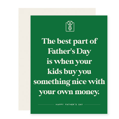 Your Own Money | Funny Father's Day Card