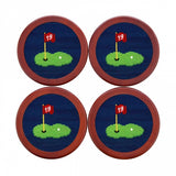 19th Needlepoint Coaster Set