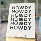 Happy Little Howdy Print - 11