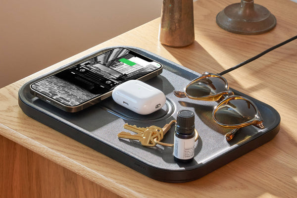 MAG:3 -Classics Leather Wireless Dual Charge Tray (Magnetic)