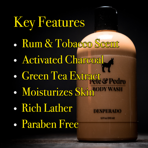 DESPERADO - Rum & Tobacco Body Wash