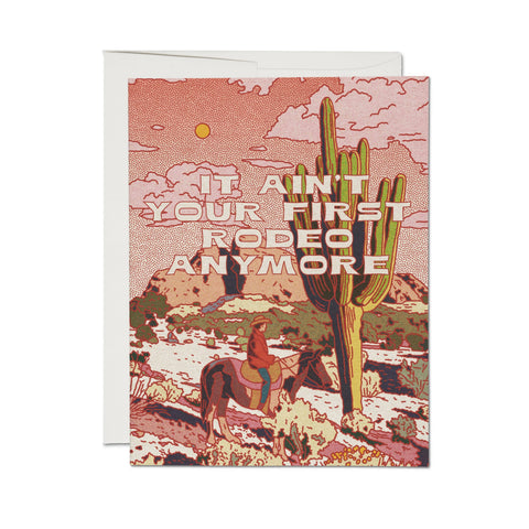 First Rodeo greeting card