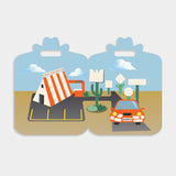 Little Foodies Reusable Sticker Play Set (Whataburger)