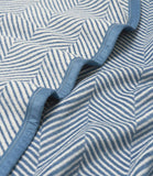 Harborview Herringbone Cornflower Blanket
