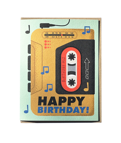 Happy Birthday Card - Matchbox