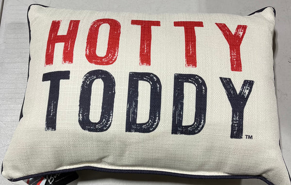 Hotty Toddy Distressed Pillow