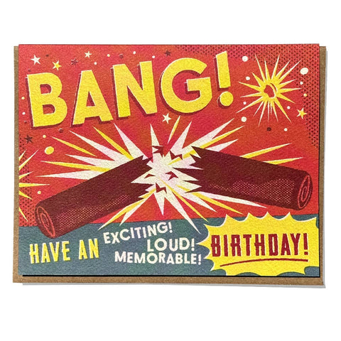 Happy Birthday Card - Matchbox