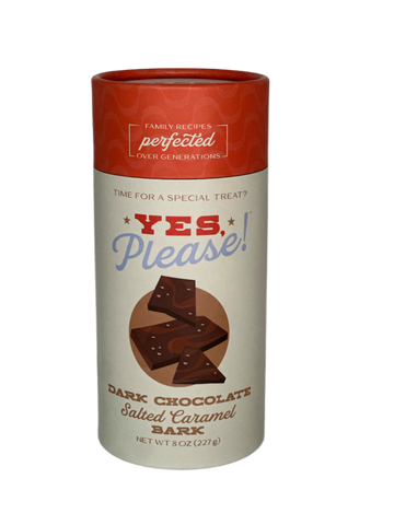 Dark Chocolate Salted Caramel Bark