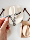 Longhorn Vinyl Sticker