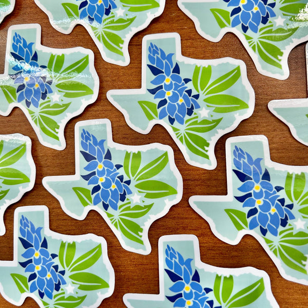 TX Bluebonnet Sticker