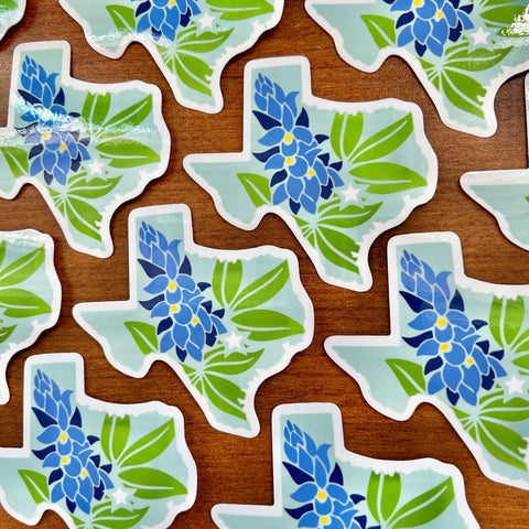 TX Bluebonnet Sticker