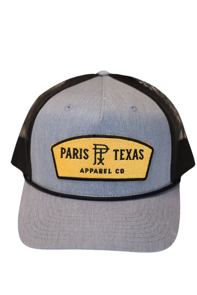 PTX Patch Trucker Hat - Heather Grey