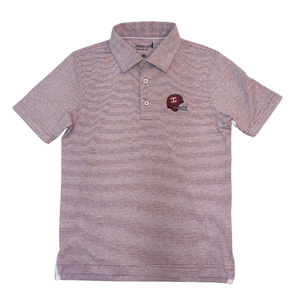 A&M Boys Lyndon Polo - Maroon