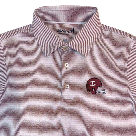 A&M Boys Lyndon Polo - Maroon