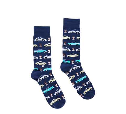 Cars and Coffee Socks