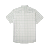 The Amelia Ultra-Lite Short Sleeve - Pale Green Plaid